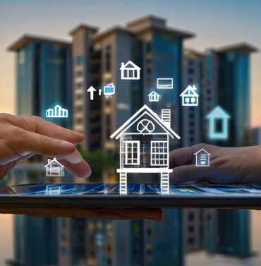 Real Estate Hologram Concept